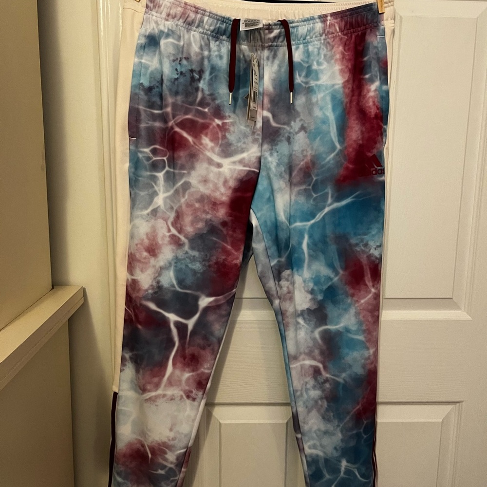Adidas Multicolor Tie-Dye Pants